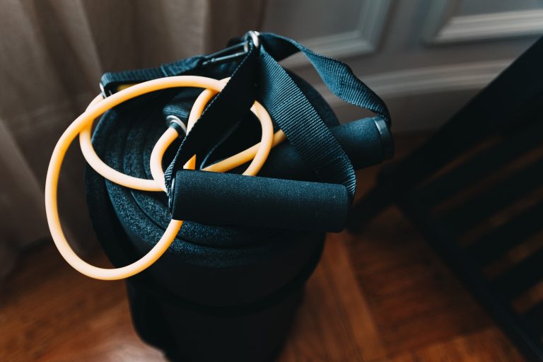 Resistance bands with handles